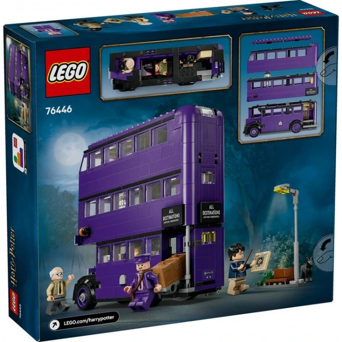 LEGO 76446 HARRY POTTER  KNIGHT BUS ADVENTURE 499 PARÇA 8+