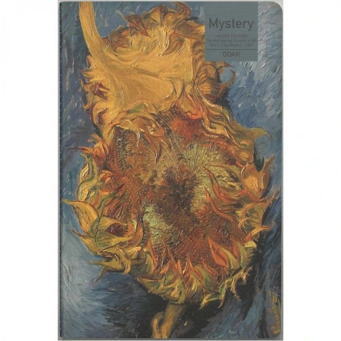 ODAK 777-272 MYSTERY 16X24 İPLİK DİKİŞLİ ÇİZGİSİZ DEFTER 56 YP