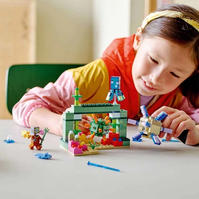 LEGO MINECRAFT 21180 THE GUARDIAN BATTLE 255 PARÇA