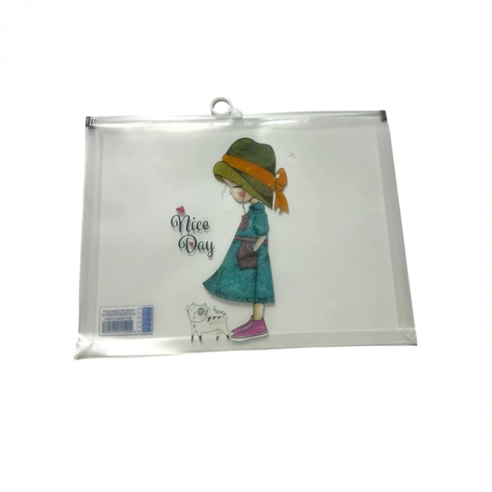 SÜDOR SB31 (H015) DESENLİ FERMUARLI A4 DOSYA  - TEKLİ