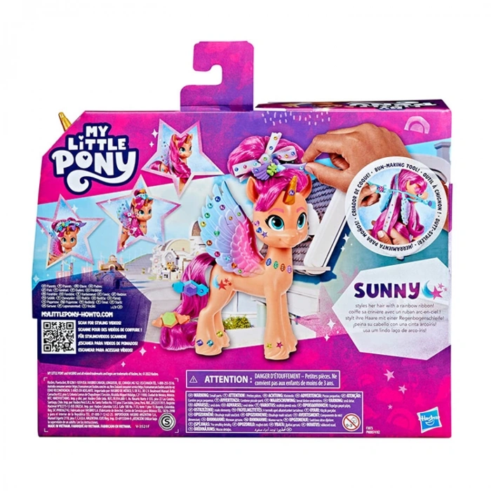 MY LITTLE PONY F3873 KURDELE SAÇ TASARIMLI SUNNY STARSCOUT