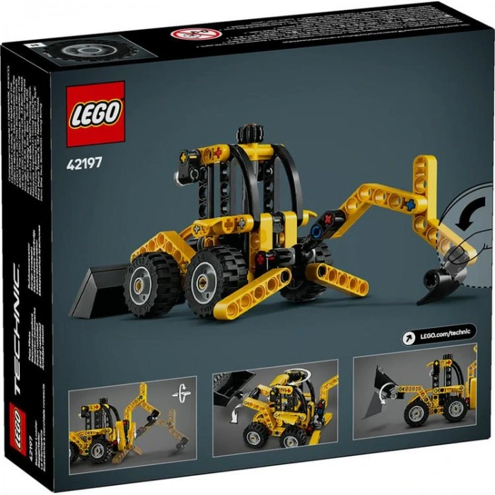 LEGO TECHNIC 42197 BACKHOE LOADER 104 PARÇA 7+