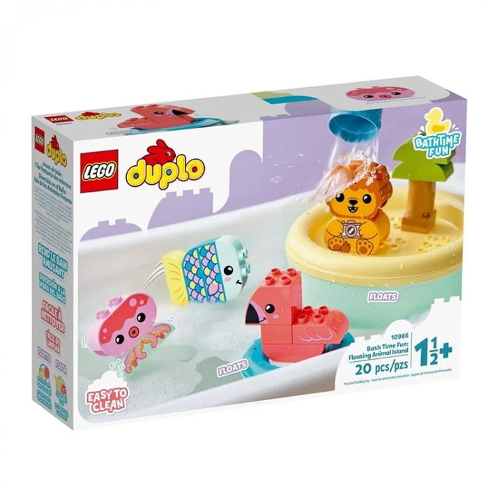 LEGO DUPLO 10966 İLK BANYO ZAMANI EĞLENCESİ YÜZEN HAYVAN ADASI 6379252