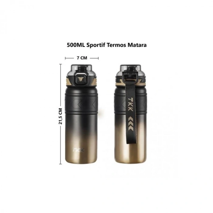 VAGONLİFE  T2022 TKK PASLANMAZ ÇELİK TERMOS 500 ML ALTIN