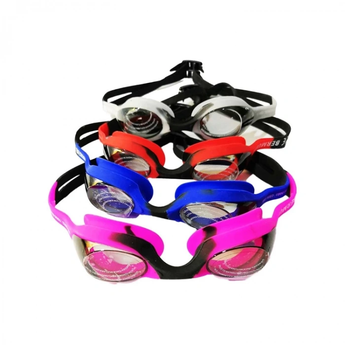 BERMUDA KZL-2540 ÇOCUK SİLİKON DENİZ YÜZÜCÜ GÖZLÜĞÜ P.KUTULU