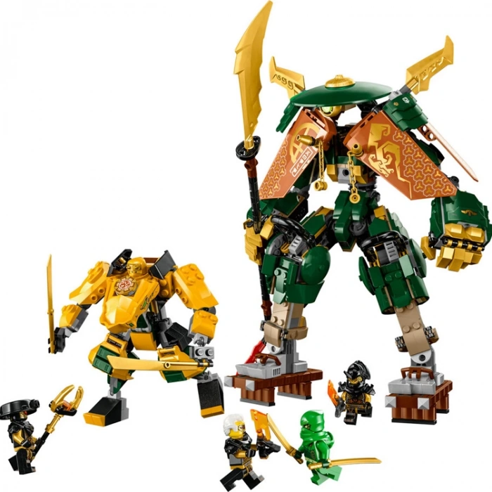 LEGO 71794 NINJAGO LLOYD VE ARIN İN NİNJA EKİBİ ROBOTLARI 764 PARÇA 9+