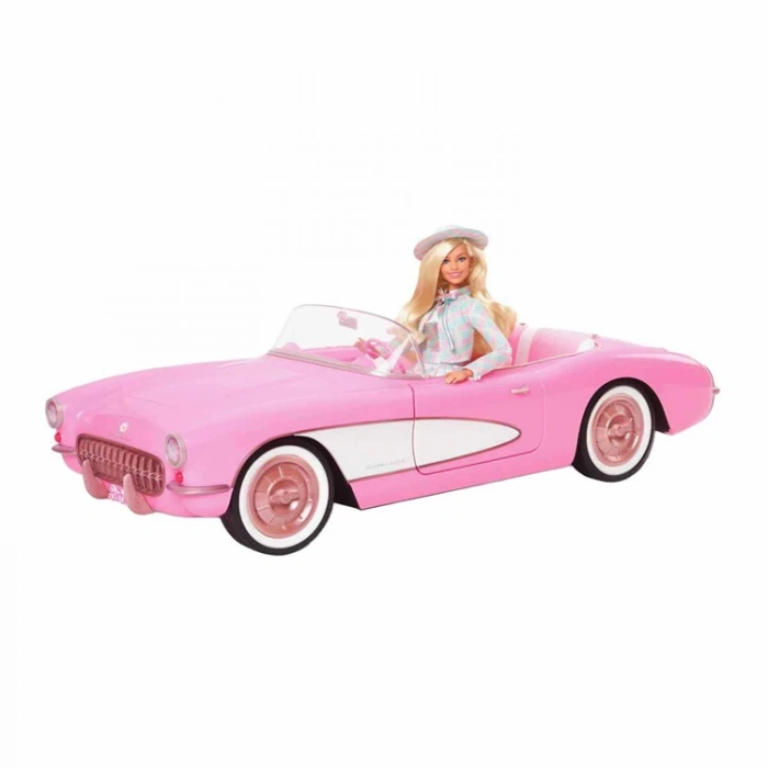 MATTEL MTL-HPK02  BARBIE FİLMİ - BARBIE PEMBE CORVETTE
