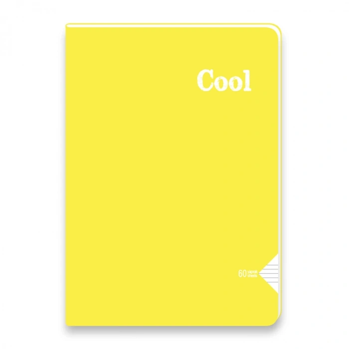 KESKİN COOL DİKİŞLİ PP KAPAK DEFTER A4 60 YP. ÇİZGİLİ