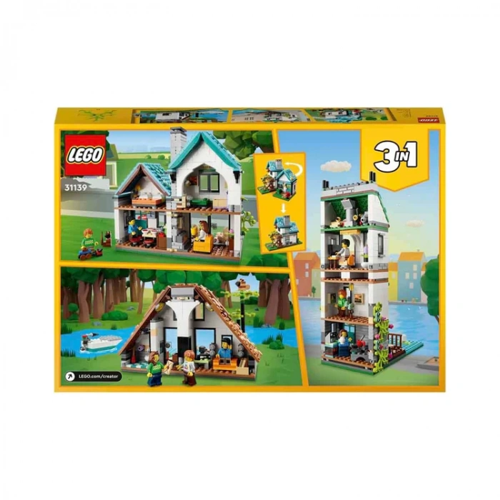 LEGO CREATOR 31139 3 IN1 ŞİRİN EV 808 PARÇA 8+