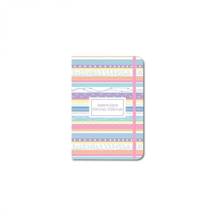 LİZ 17X24 KUŞE KAPAK AKADEMİK AJANDA LİZ-AJAKD