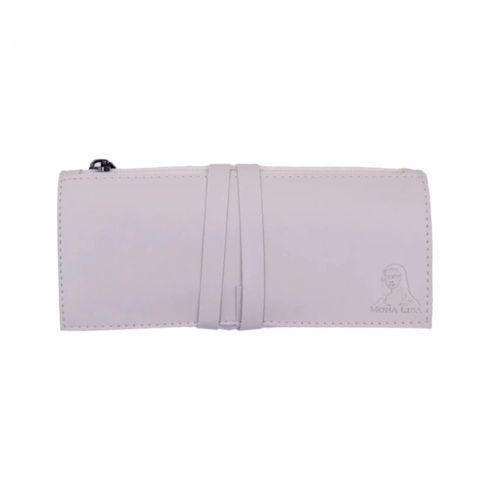 SÜDOR KN09 MONALİSA FERMUARLI DERİ RULO KALEMLİK EKO