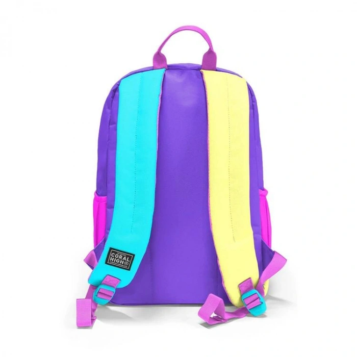 CORAL HIGH 23676 KIDS ÇOK RENKLİ DÖRT BÖLMELİ SIRT ÇANTASI