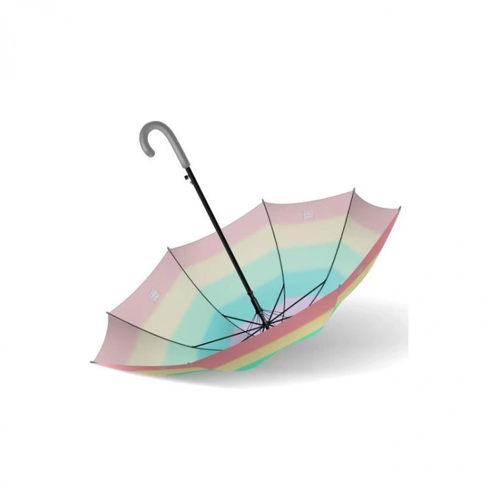 CORAL HIGH 12664 KIDS RENKLİ ÇİZGİLİ DESENLİ ÇOCUK ŞEMSİYESİ