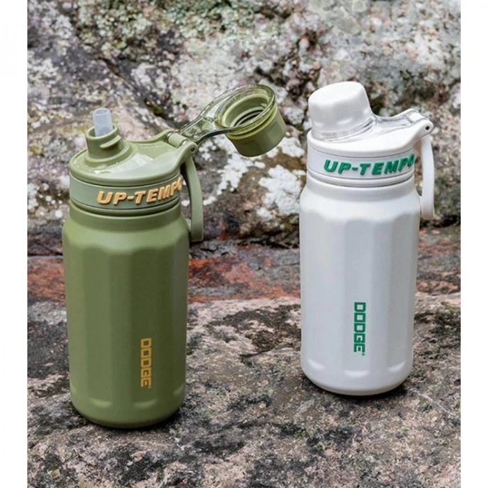 DODGE DB-23650  UP TEMPO VİDALI KAPAK PİPETLİ ÇELİK TERMOS MATARA 520 ML
