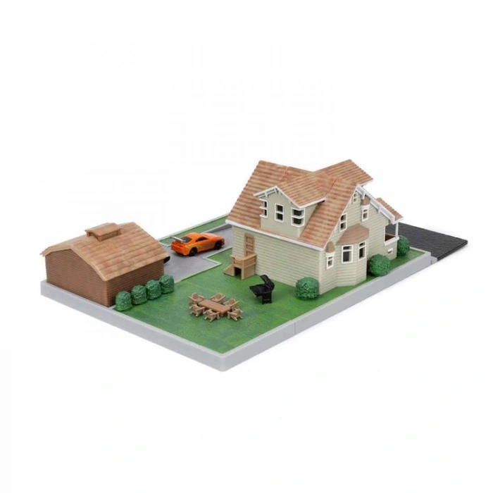 SİMBA JADA 3203081 FAST & FURIOUS TORETTO HOUSE & NANO DIE CAST KUTULU 8+