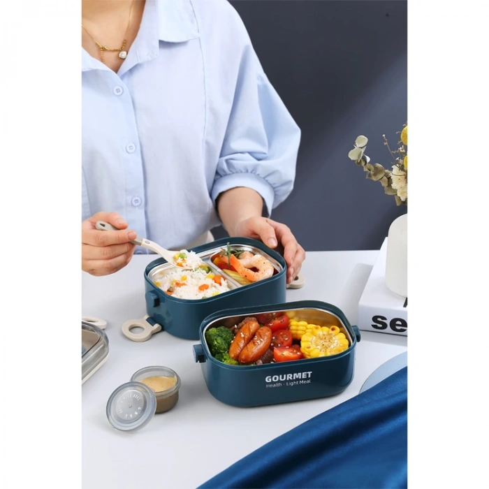 VAGONLİFE ÇELİK YEMEK KABI LUNCH BOX 1000ml A52