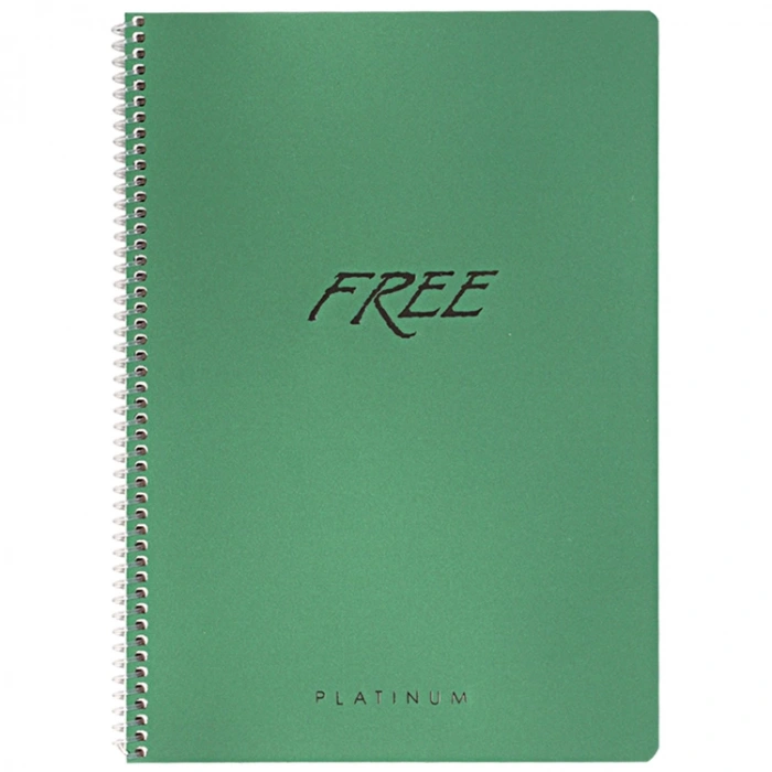 KESKİN FREE PLATİNİUM PP KAPAK DEFTER A4 80 YP. ÇİZGİLİ