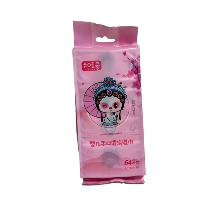 HELVACIOĞLU 9510 CEP TİPİ MİNİ ISLAK MENDİL PAKET  8Lİ