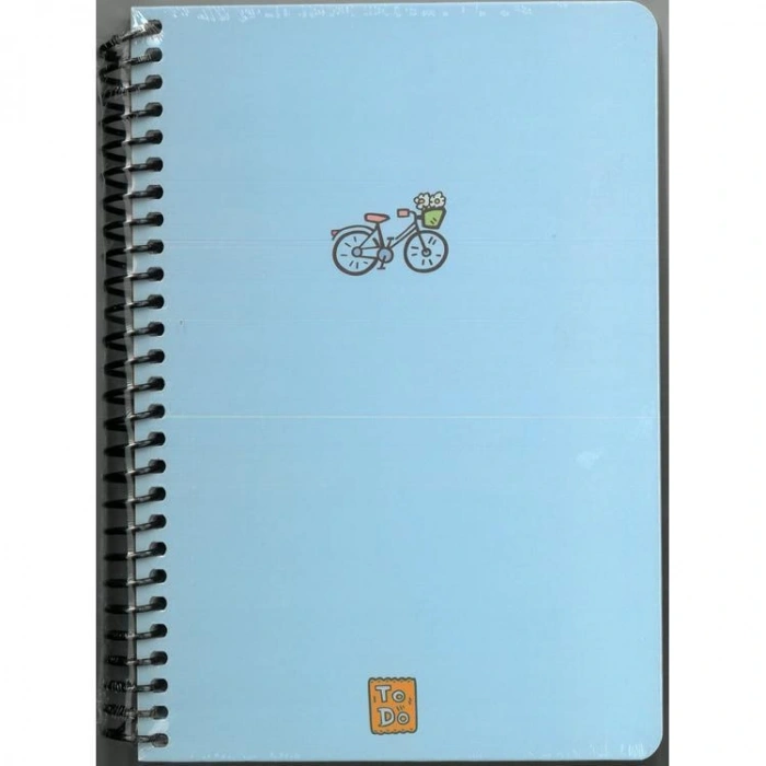PAPİRÜS TO DO SERT KAPAK SPİRALLİ 16X23 120YP. ÇİZGİSİZ DEFTER