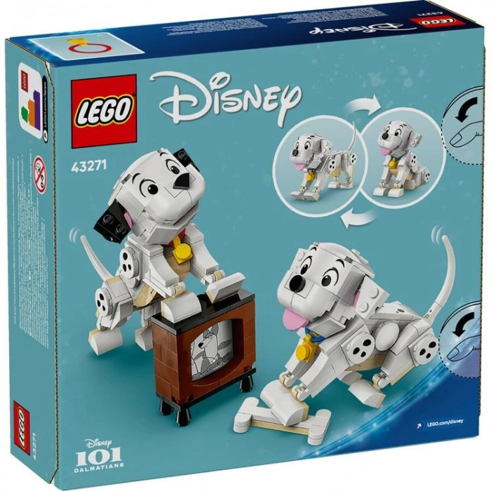 LEGO DISNEY 43271 LUCKY & PENNY 101 DALMATIANS PUPPIES 268 PARÇA 6+