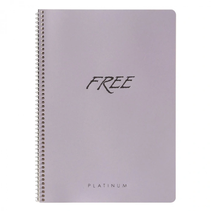 KESKİN FREE PLATİNUM PP KAPAK DEFTER A4 100 YP. KARELİ