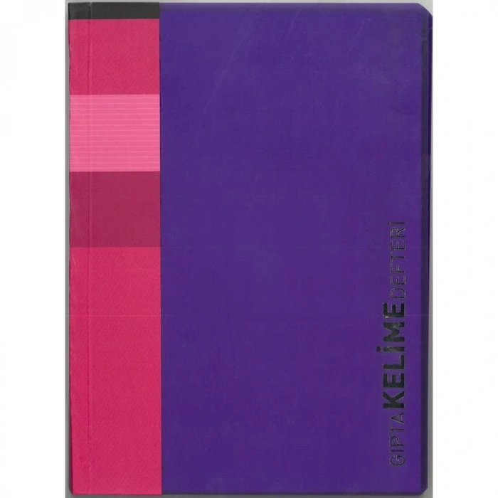 GIPTA İPLİKLİ DİKİŞLİ PP KAPAK A5 56YP. KELİME DEFTERİ - 2190