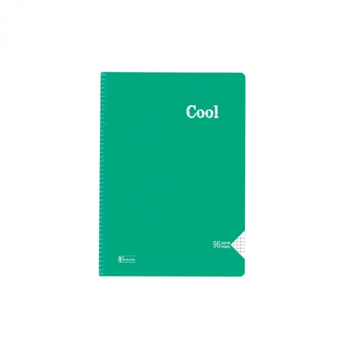 KESKİN COOL A5 PP KAPAK SPİRALLİ 96 YP. KARELİ