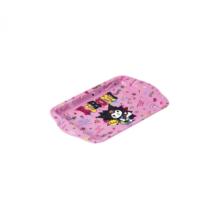 HELLO KİTTY&KUROMİ LİSANSLI MİNİ METAL TEPSİ