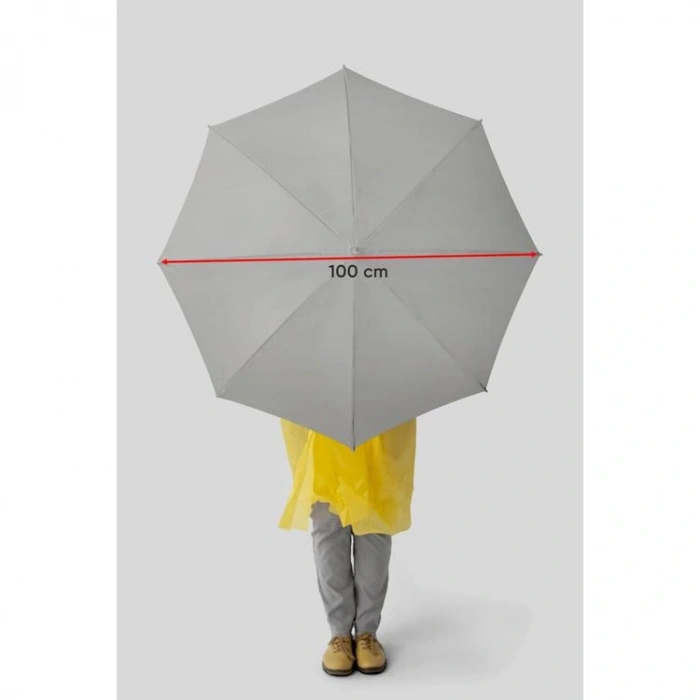 CORAL HIGH 12671 KIDS SİYAH BEYAZ DAMA DESENLİ ÇOCUK ŞEMSİYESİ