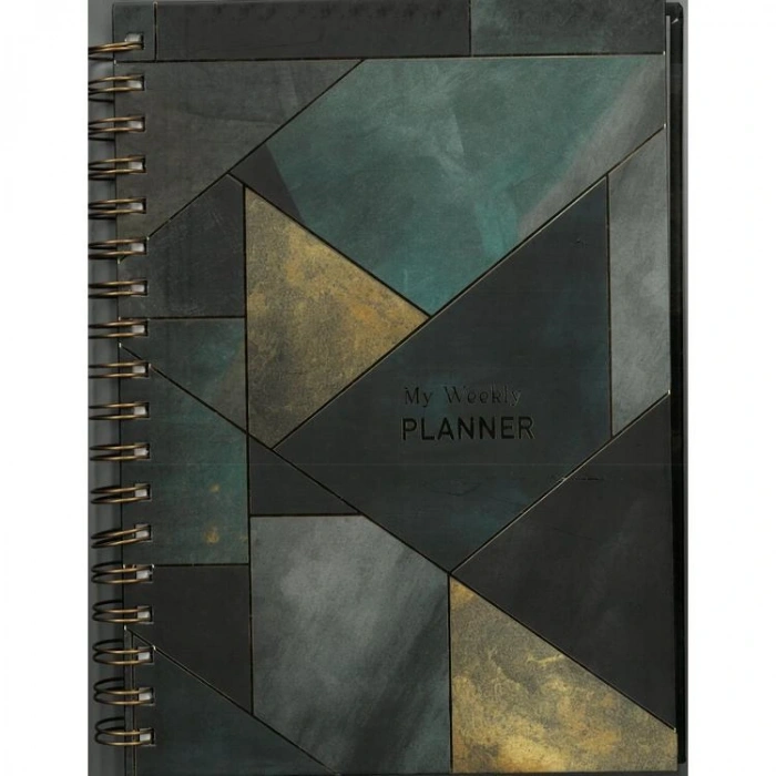 ODAK 17X24 MY WEEKLY PLANNER STICKERLI HAFTALIK TARİHSİZ AJANDA