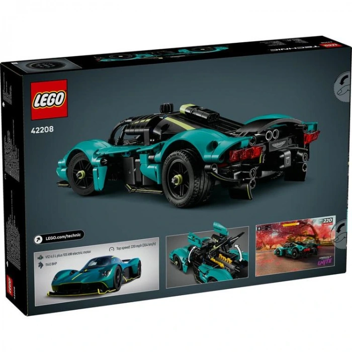 LEGO TECHNIC 42208 ASTON MARTIN VALKYRIE 707 PARÇA 9+