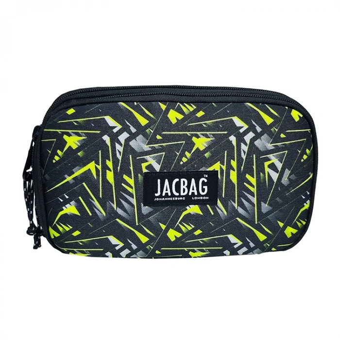 JACBAG DUAL COVER JAC-11 OVAL- ÇİFT KAPAKLI KALEM ÇANTASI