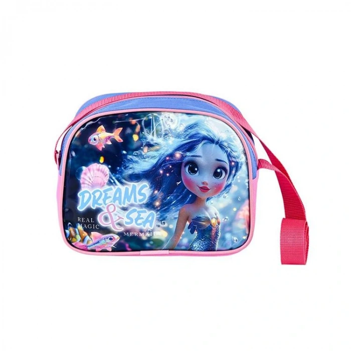 MİKRO MB-714  BESLENMELİ KIZ ÇOCUK OKUL ÇANTASI  ( 1 SET)