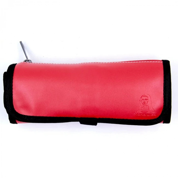 SÜDOR KN08 MONALİSA FERMUARLI DERİ RULO KALEMLİK