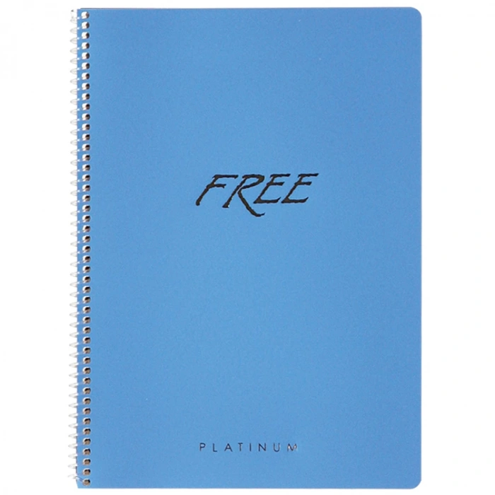 KESKİN FREE PLATİNUM PP KAPAK SPİRALLİ DEFTER A4 60 YP. ÇİZGİLİ