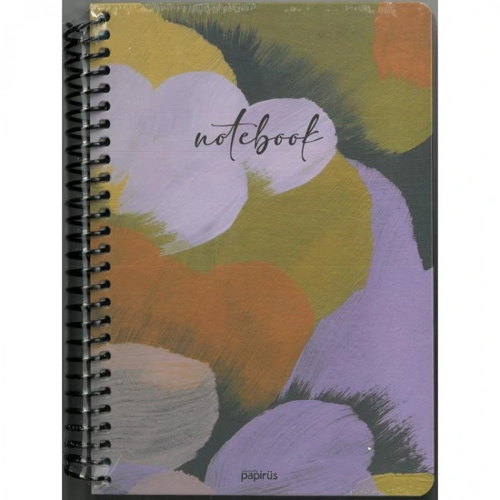 PAPİRÜS NOVA SERT KAPAK SPİRALLİ 16X23 100YP. ÇİZGİLİ DEFTER