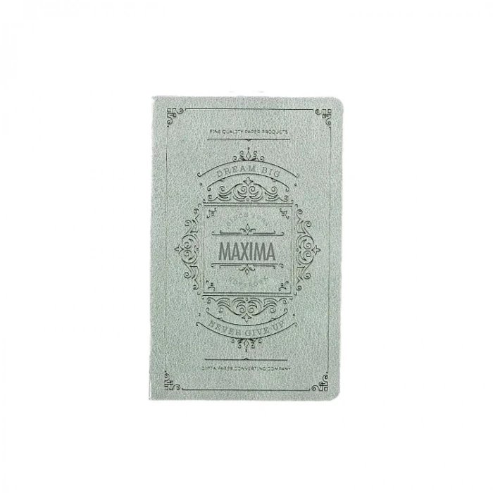 GIPTA MAXIMA İPLİK DİKİŞLİ SERT KAPAK DEFTER 13x21 120YP. ÇİZGİSİZ