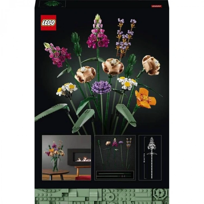 LEGO BOTANICALS 10280 FLOWER BOUQET 756 PARÇA 18+