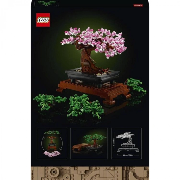 LEGO BOTANICALS 10281 BONSAI TREE 878 PARÇA 18+