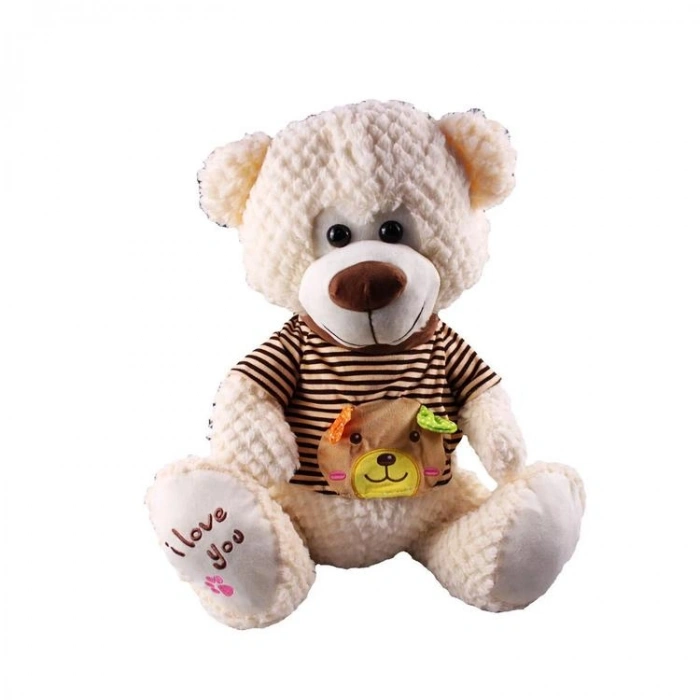 HALLEY PL62417 PELUŞ TİŞÖRTLÜ AYI 65 CM - TEKLİ