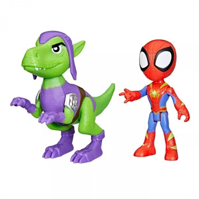 HASBRO SPIDER MAN F9478/G0120 SPIDEY AND HIS AMAZING FRIENDS DINO - WEBS 2Lİ FİGÜR SETİ 3+