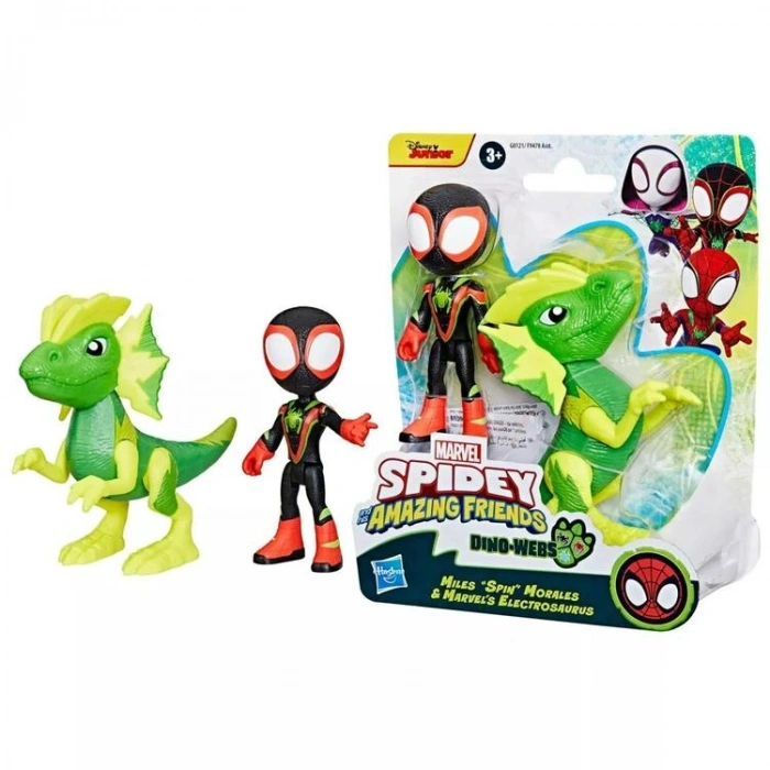 HASBRO SPIDER MAN F9478/G0121 SPIDEY AND HIS AMAZING FRIENDS DINO - WEBS 2Lİ FİGÜR SETİ 3+