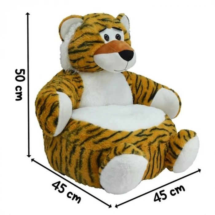 HALLEY PL62936 PELUŞ SEVİMLİ HAYVAN FİGÜRLÜ KOLTUK 50 CM - TEKLİ