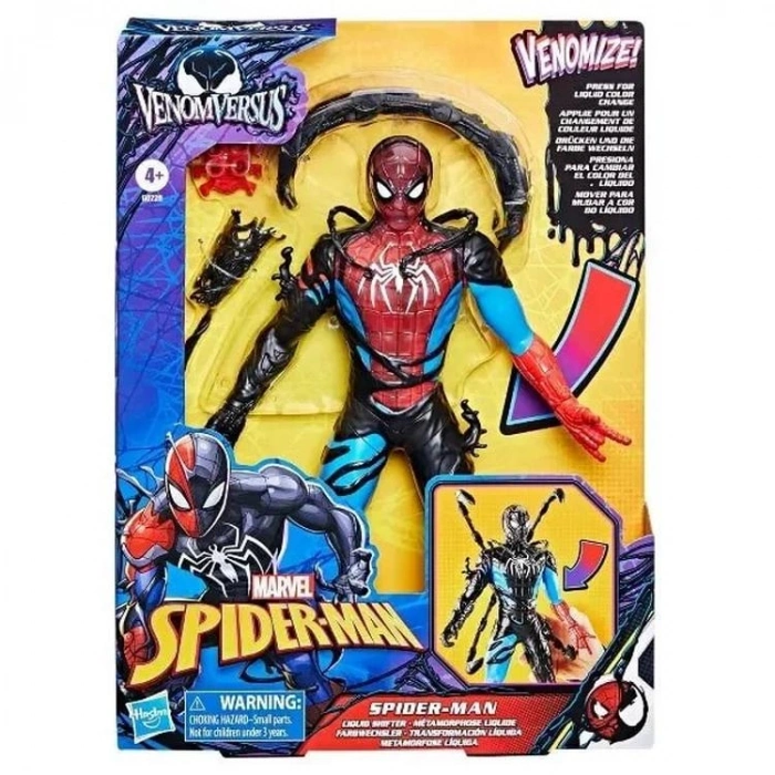 HASBRO G0728 MARVEL SPIDERMAN VENOMVERSUS LIQUID SHIFTER 4+