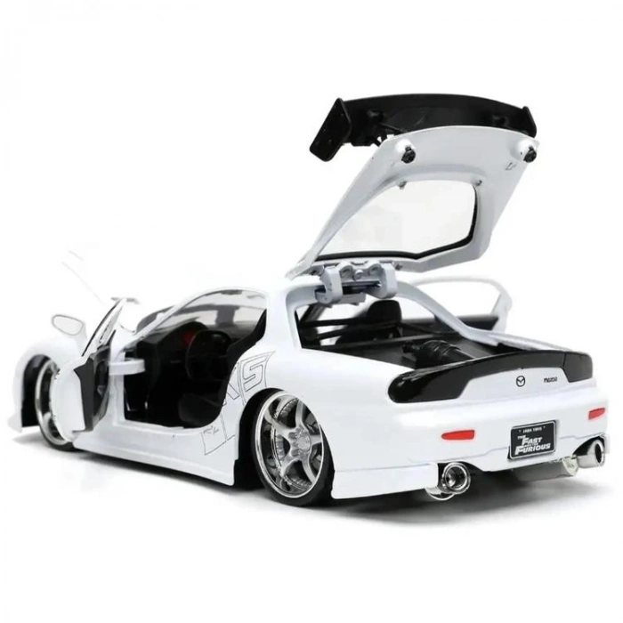 SİMBA JADA 32607 FAST & FURIOUS 1:24 1993 MAZDA RX-7 DIE CAST METAL MODEL ARABA KUTULU 8+