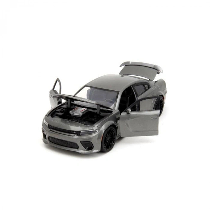 SİMBA JADA 34472 FAST & FURIOUS 1:24 2021 DODGE CHARGER SRT HELLCAT DIE CAST METAL MODEL ARABA KUTULU 8+
