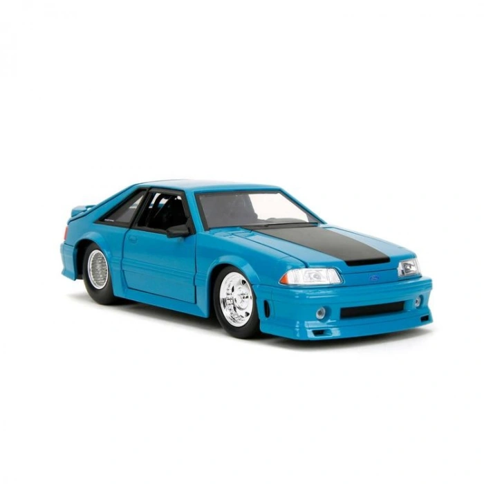 SİMBA JADA 34922 FAST & FURIOUS 1:24 1989 FORD MUSTANG GT DIE CAST METAL MODEL ARABA KUTULU 8+