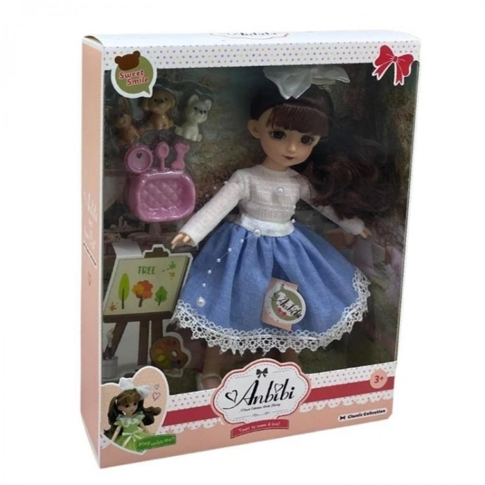 KIZILKAYA WX197-1 ANBİBİ KUTULU HAREKETLİ AKSESUARLI BEBEK 3+