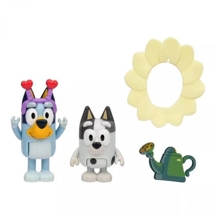 NECOTOYS 18913 BLUEY SPRING TIME 2Lİ AKSESUARLI FİGÜR - BLUEY & MUFFIN 3+