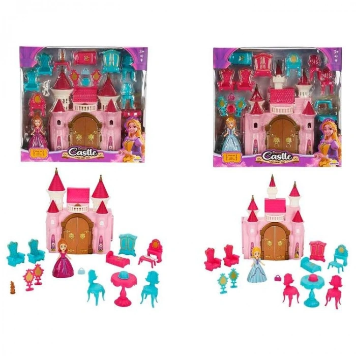 SUNMAN SG-29073A DREAM CASTLE RÜYA ŞATO AKSESUARLI FİGÜR SET 3+